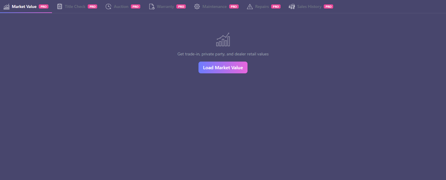 Screenshot: Unloaded tab state